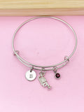 Silver Trumpet Charm Bracelet, N4785
