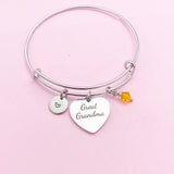 Silver Great Grandma Charm Bracelet, D440A