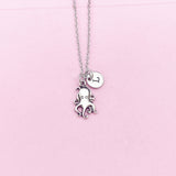 Silver Octopus Charm Necklace, N1485