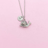 Silver Snail Charm Necklace, Snail Jewelry, Snail Charm, Insect Necklace, Personalized Gift, N2098