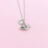 Silver Snail Charm Necklace, Snail Jewelry, Snail Charm, Insect Necklace, Personalized Gift, N2098