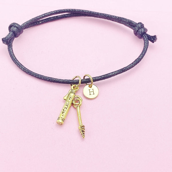 Gold Mascara Bracelet, N1893A