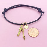 Gold Mascara Bracelet, N1893A