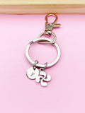 Silver Lauburu Cross Basque Charm Keychain, N5708A