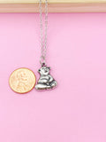 Bear Charm Necklace, Personalized Gift, Christmas Gift, N533