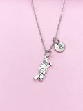 Silver Crew Oar Boat Charm Necklace, Water Sport Jewelry Gifts, N5740