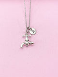 Silver Faucet Charm Necklace, Kitchen Faucet Sink Plumber Gifts, N5741