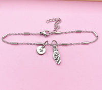 Silver Buddha Palm Hand with Lotus Charm Bracelet, Peace Jewelry Gift, N5744B