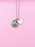 Silver Guinea Pig Charm Necklace, N1881B