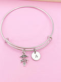 Silver Physical Therapist Charm Bracelet, PT Medical Charm, Physical Therapist Graduation Gift, N5765