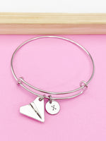 Paper Airplane Bracelet, Plane, Birthday's Gifts, Personalized Gifts, N297M