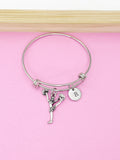 Silver Cheerleader Charm Bracelet, N922