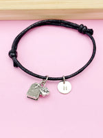 Silver Tea Bag Charm Bracelet, N3805C