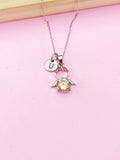 Silver Guardian Angel Charm Necklace, N2335FF