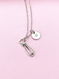 Silver Whisk Charm Necklace, N2115
