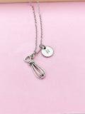 Silver Whisk Charm Necklace, N2115