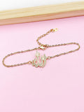 Gold Allah Charm Bracelet, N2657