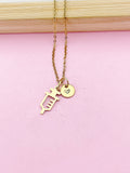 Gold Medical Injection Syringe Charm Necklace Best Christmas Gifts for Doctor Nurse, N2979A