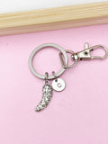 Silver Cucumber Keychain, N774D