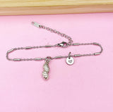 Silver Peanut Charm Bracelet, N1435A