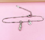 Silver Peanut Charm Bracelet, N1435A