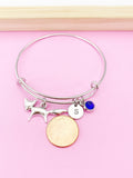 Silver Fox Charm Bracelet, Graduation Gift, Personalized Gift, N4583