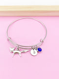 Silver Fox Charm Bracelet, Graduation Gift, Personalized Gift, N4583