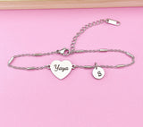 Yaya Gifts, Yaya Bracelet, Stainless Steel Heart Bracelet, Yaya Jewelry, Mother's Day Gift, Personalized Gifts, D263