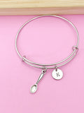 Silver Kitchen Utensil Spoon Charm Bracelet, AN1564