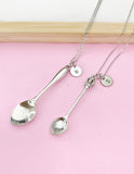 Silver Spoon Necklace, Spoon Jewelry Gift, Personalized Gift, N5135