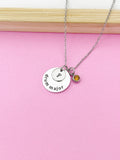 Silver Drum Major Necklace, Drum Major Jewelry, D106