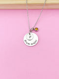 Silver Drum Major Necklace, Drum Major Jewelry, D106