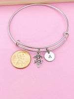 Silver Physical Therapist Charm Bracelet, PT Medical Charm, Physical Therapist Graduation Gift, N5765