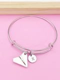 Paper Airplane Bracelet, Plane, Birthday's Gifts, Personalized Gifts, N297M