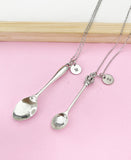 Silver Spoon Necklace, Spoon Jewelry Gift, Personalized Gift, N5135