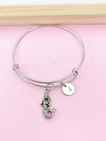 Silver Mermaid Charm Bracelet, Best Christmas Gift, N5697B