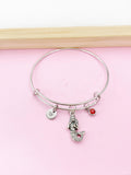 Silver Mermaid Charm Bracelet, N5697A