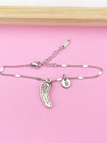 Silver Cucumber Charm Bracelet, Cucumber Lover Gift, Food Charm, N774C