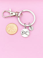 Pinky Swear Keychain, Silver Pinky Swear Charm Keyring, Pinky Promise Charm, Best Friends Gift, N1313