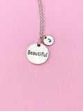 Silver Beautiful Charm Necklace, N4420