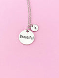 Silver Beautiful Charm Necklace, N4420