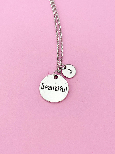Silver Beautiful Charm Necklace, N4420