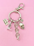 Crime Scene Investigation Keychain, DNA, Camera, Forensic Science Specialist, Scientist Gift, Doctor Gift, Researcher Gift, N4727