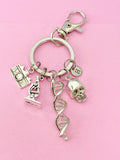 Crime Scene Investigation Keychain, DNA, Camera, Forensic Science Specialist, Scientist Gift, Doctor Gift, Researcher Gift, N4727