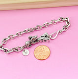 Silver Cheese Cute Mouse Bracelet, N3923