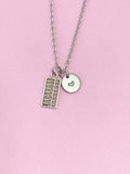 Silver Abacus Charm Necklace, N1500D
