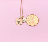Scorpio Charm Necklace, Scorpion, N3725