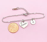 Silver Cousin Charm Bracelet, N925