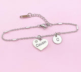 Silver Cousin Charm Bracelet, N925