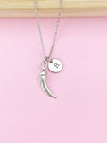Chili Charm Necklace, Hot Chili Pepper Charm, N2308A